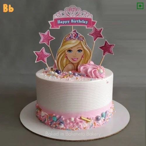 Order Barbie Theme Cake Cake Delivery In Noida, Ghaziabad