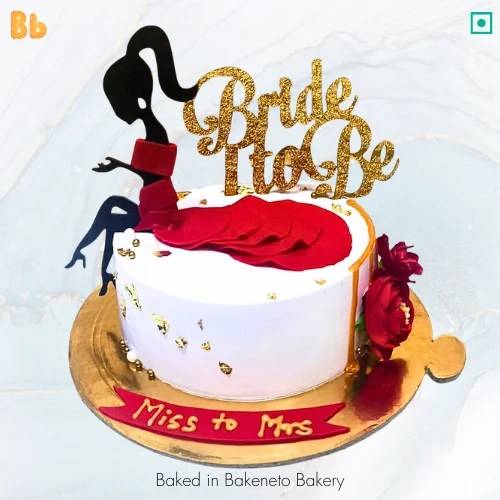 Bride To Be Cake Order & Send Cake In Indirapuram