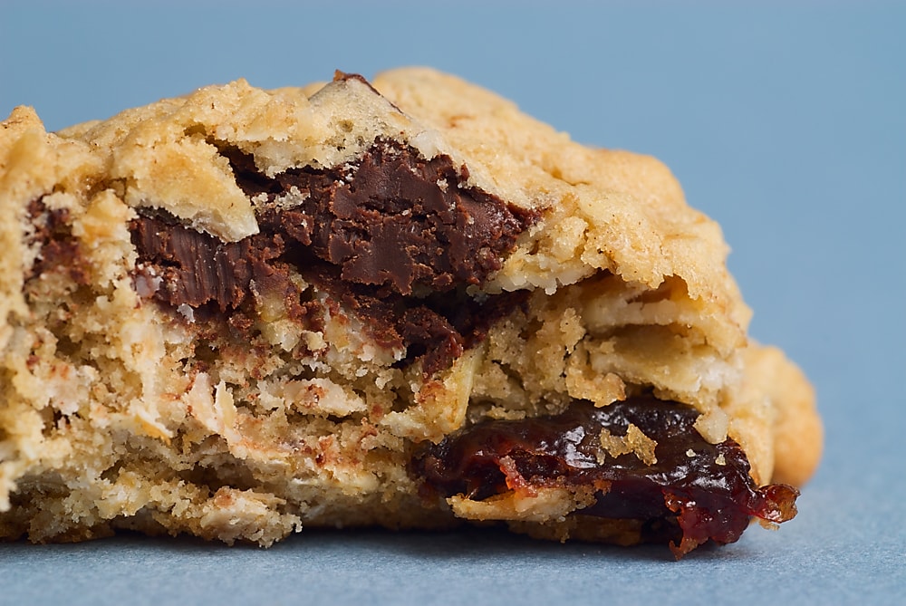 Chocolate Chunk Dried Cherry Oatmeal Cookies Bake or Break