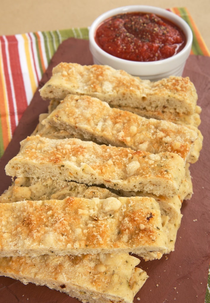 Easy Italian Herb and Cheese Breadsticks Bake or Break