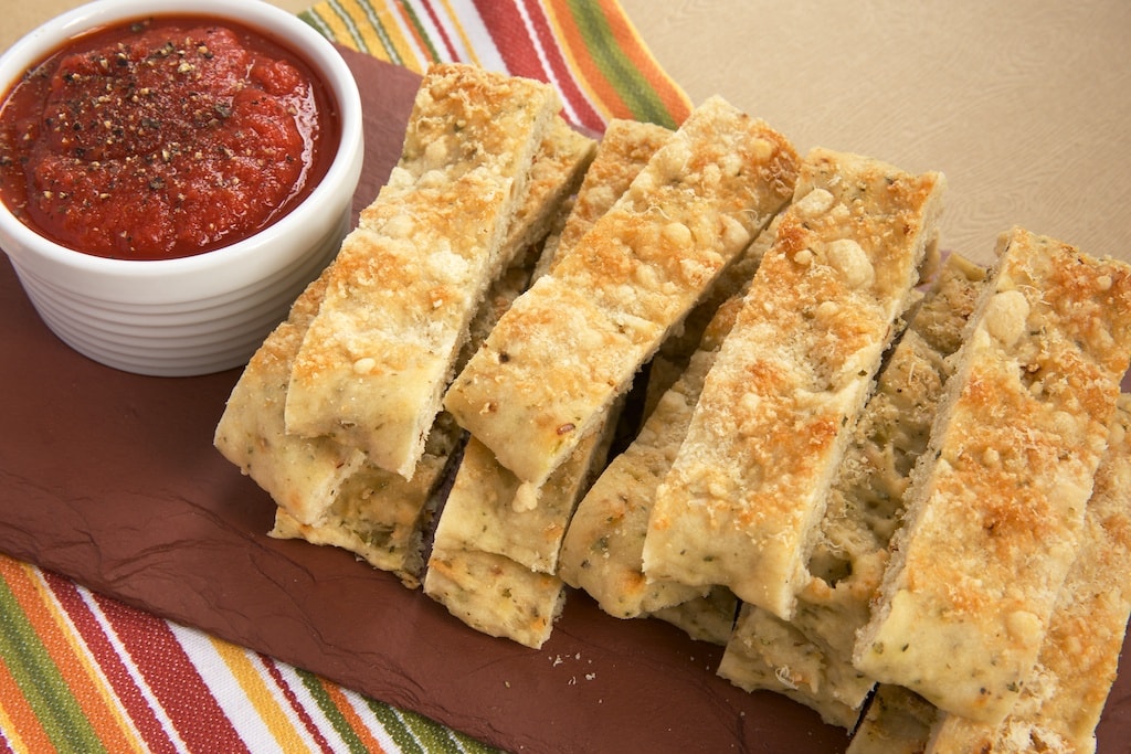 Easy Italian Herb and Cheese Breadsticks Bake or Break