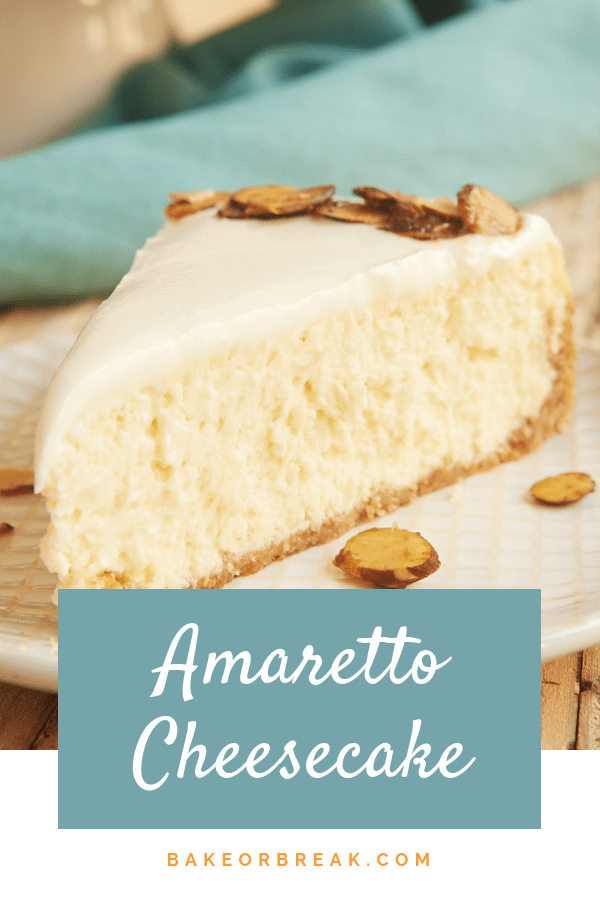 Amaretto Cheesecake Bake or Break