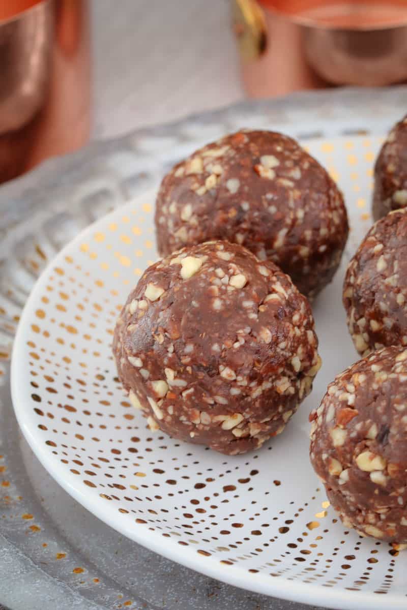 Raw & GuiltFree Peanut Butter Brownie Bliss Balls Bake Play Smile