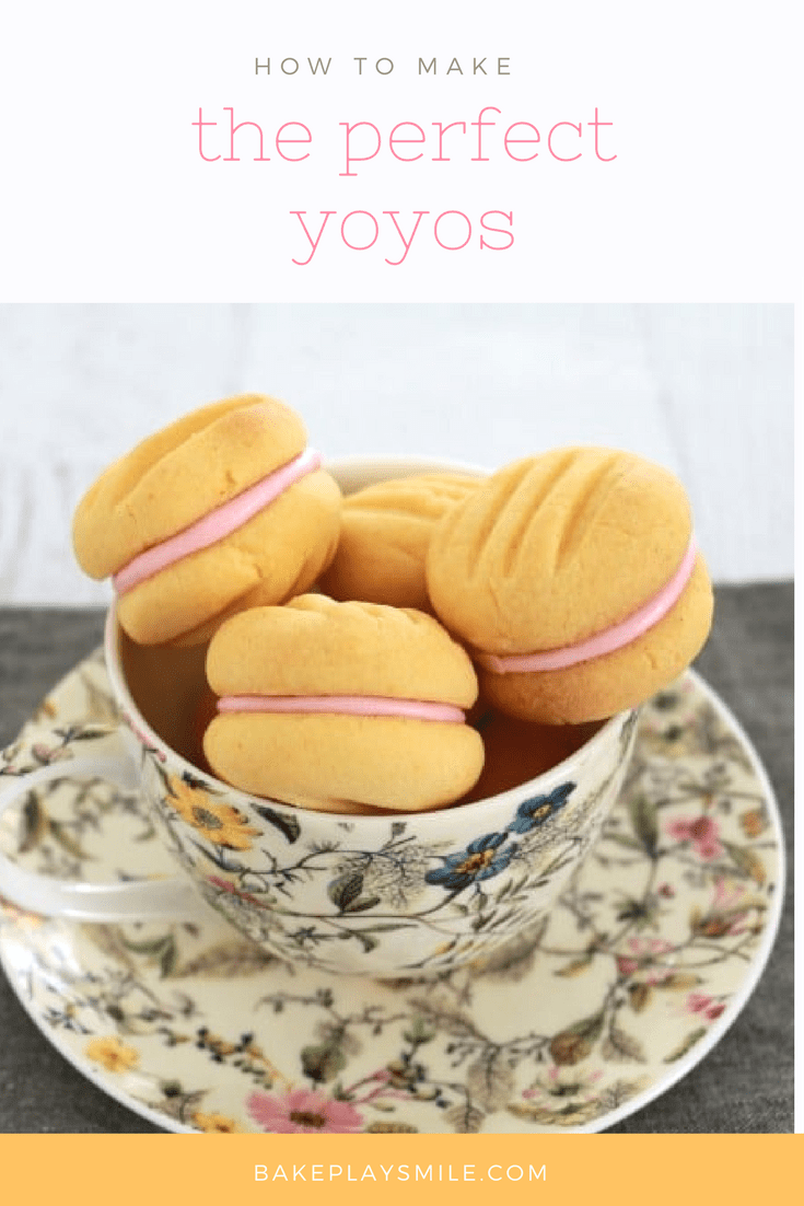 YoYo Biscuits (custard cookies) Bake Play Smile
