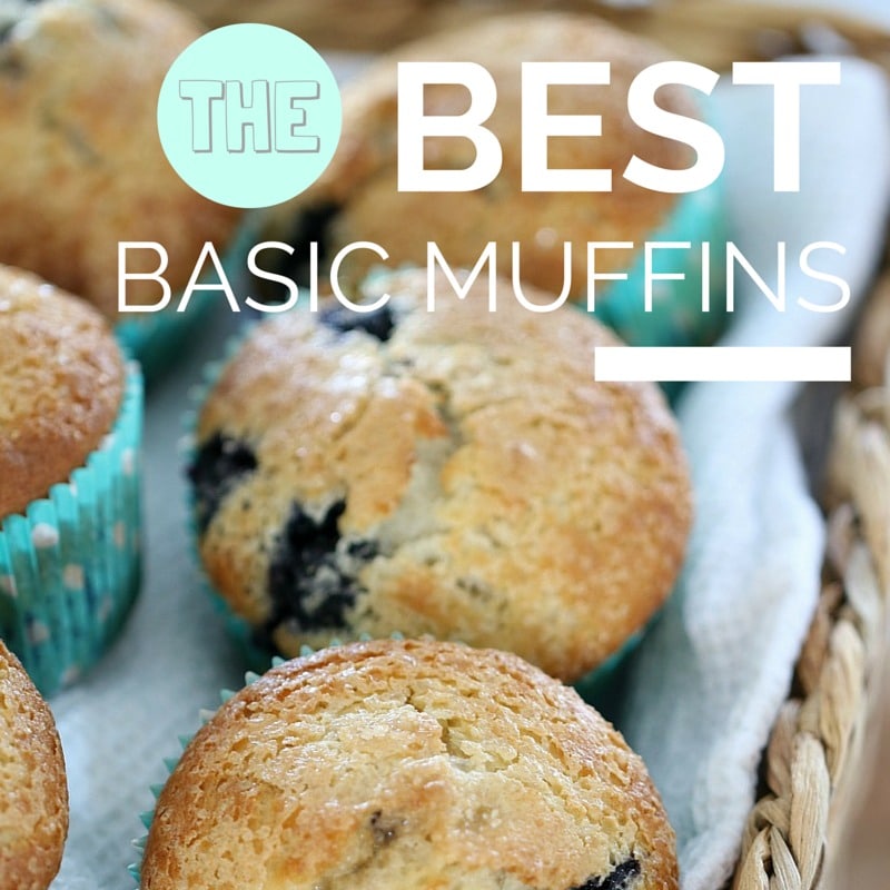 The Best Basic Muffin Recipe (& Tips For Baking Perfect Muffins