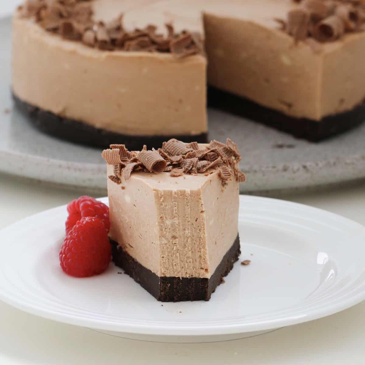 NoBake Chocolate Cheesecake Bake Play Smile