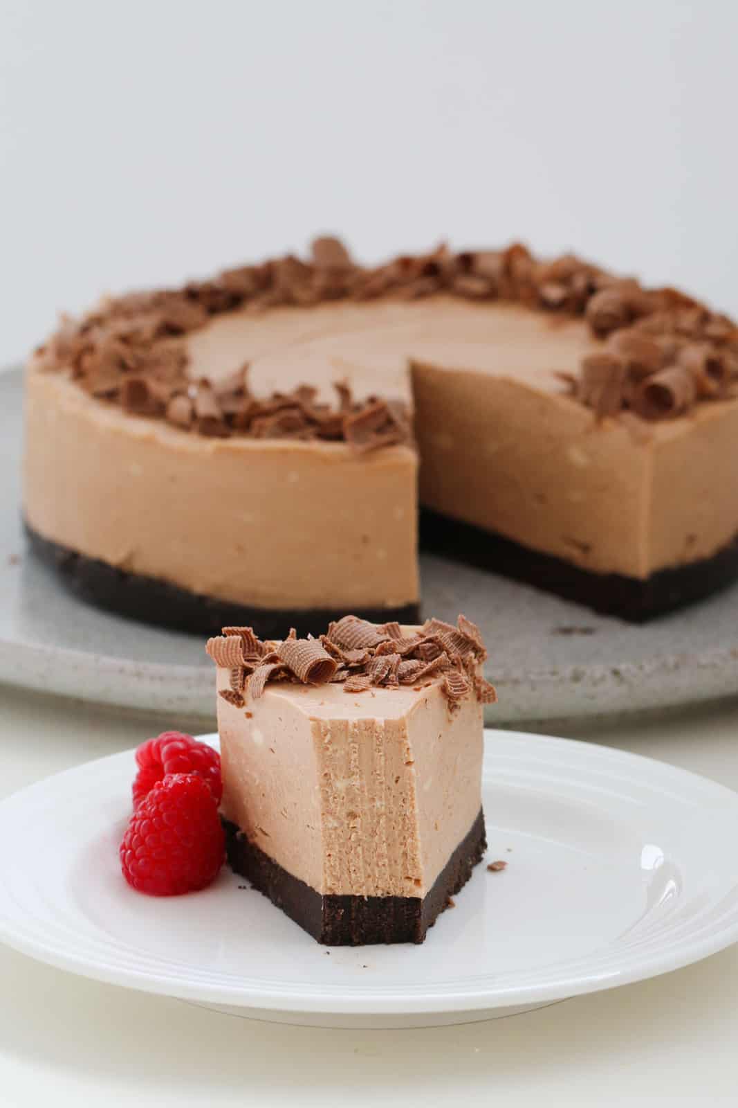 NoBake Chocolate Cheesecake Bake Play Smile