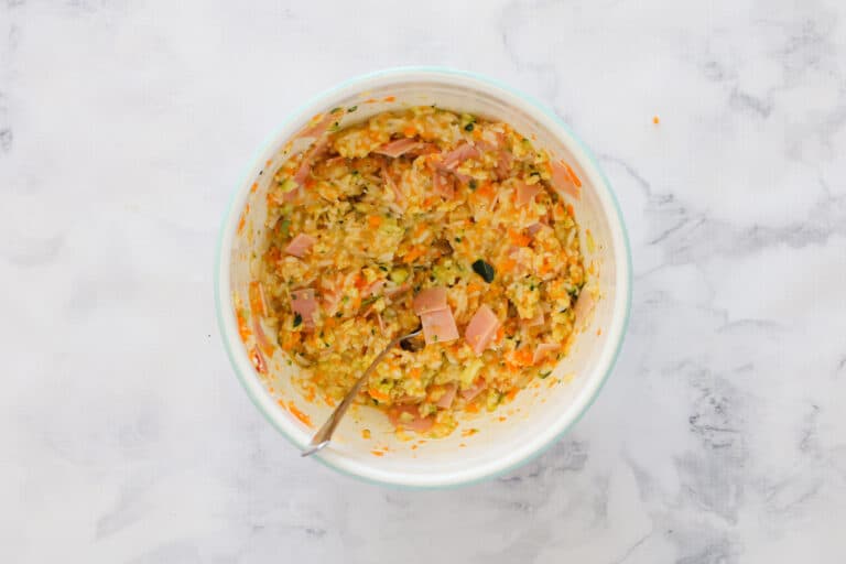 Rice & Vegetable Slice Bake Play Smile