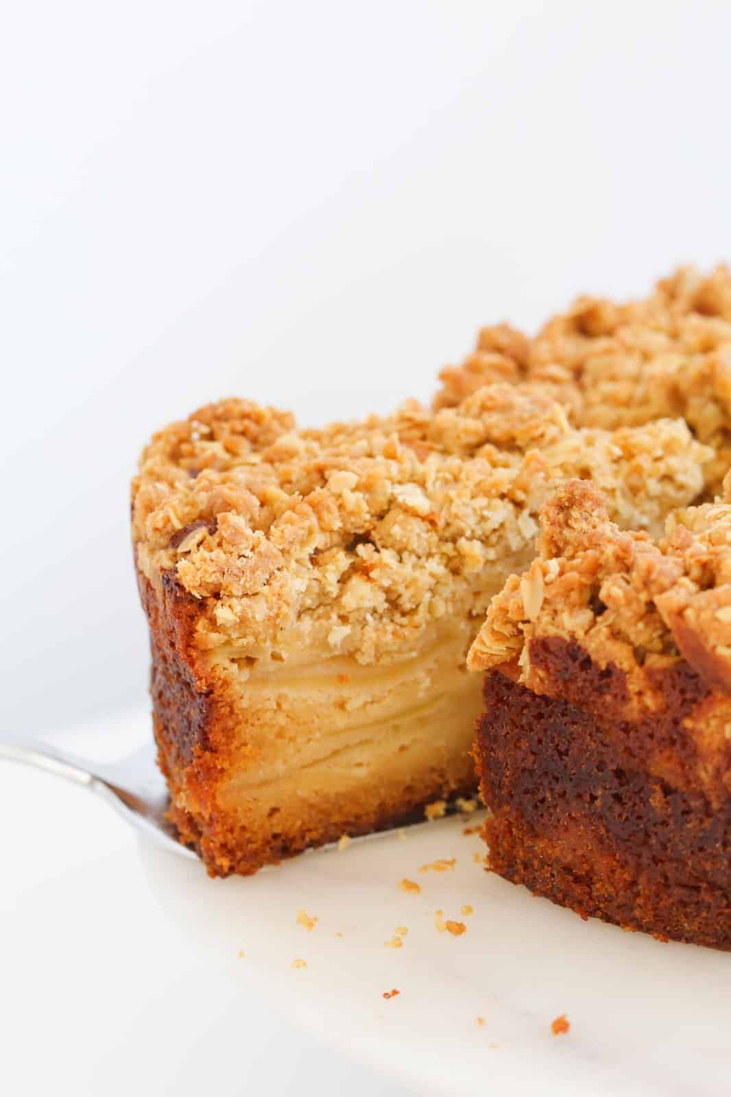 Apple Crumble Cake Bake Play Smile