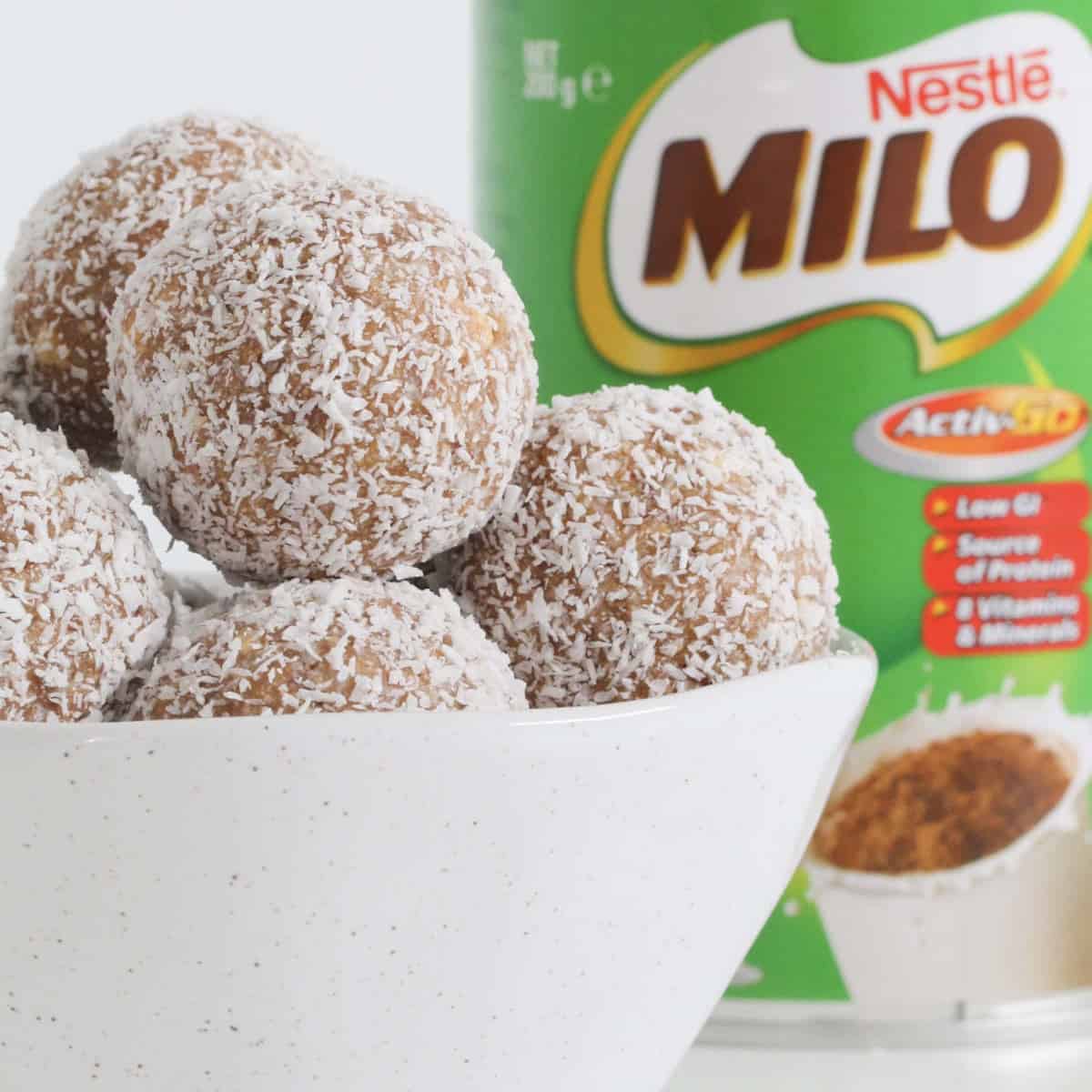 Easy Milo Balls 4 Ingredients Bake Play Smile