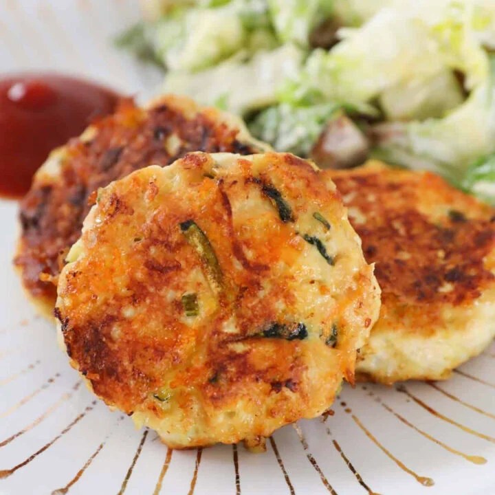 Easy Chicken Rissoles 20 Minute Recipe Bake Play Smile