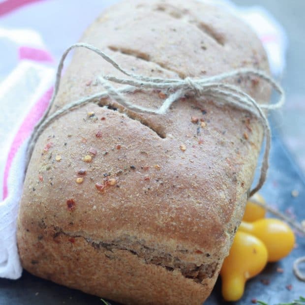 Spicy Garlic and Herb Swirl Bread Baker Bettie