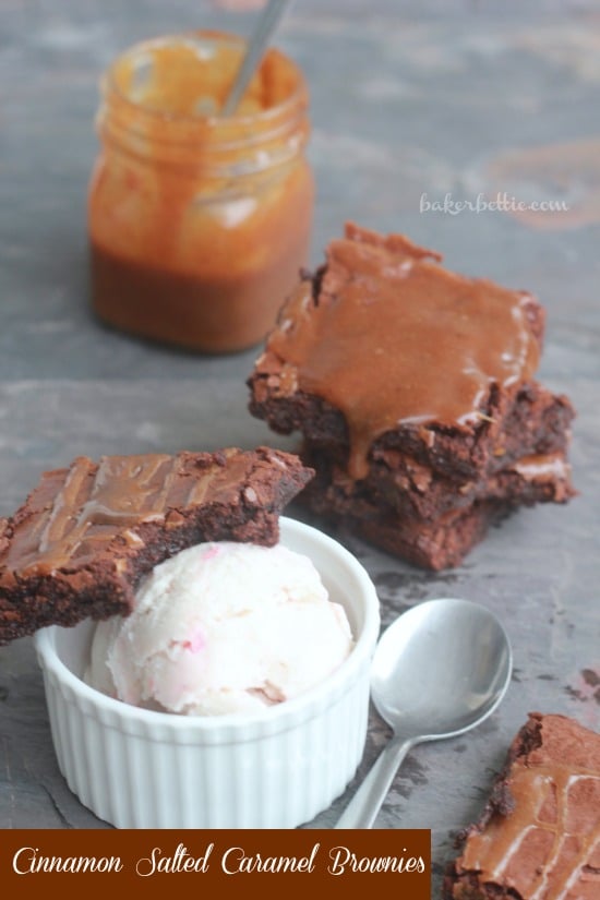Vegan Salted Caramel Brownies Baker Bettie