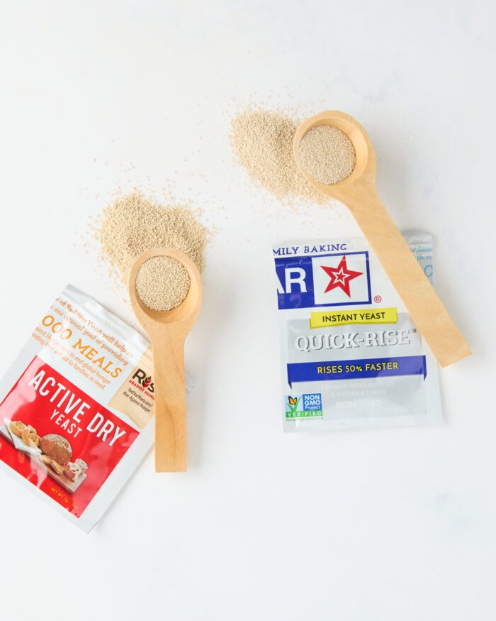 active dry and instant yeast packets