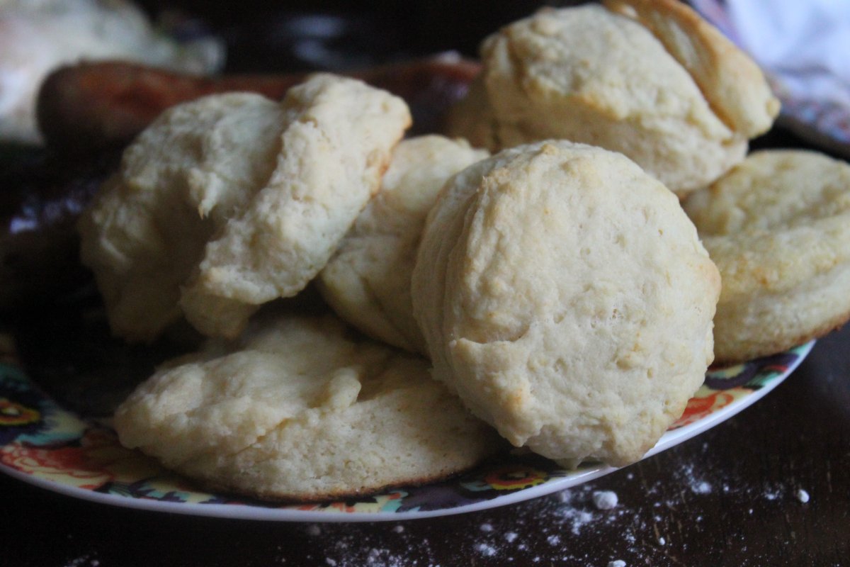 Cream Biscuits Baker by Nature
