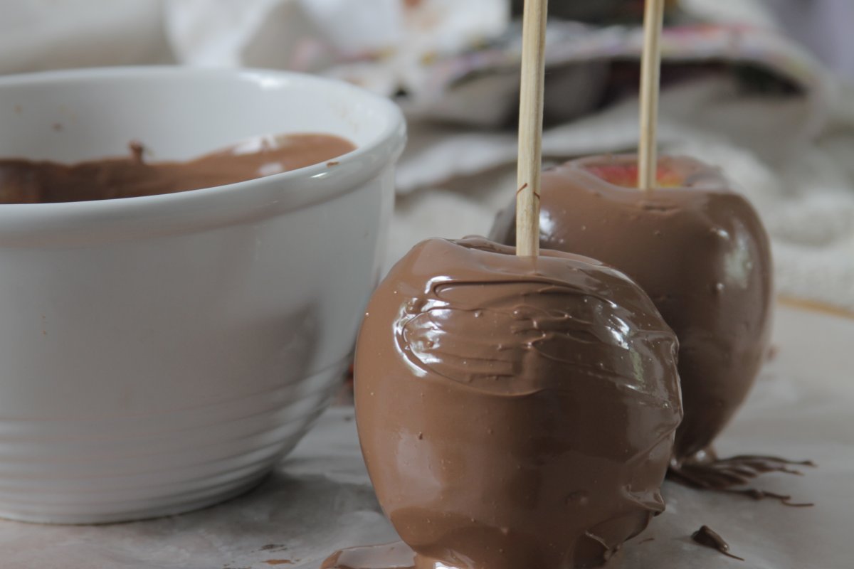 Chocolate Covered Apples Baker by Nature