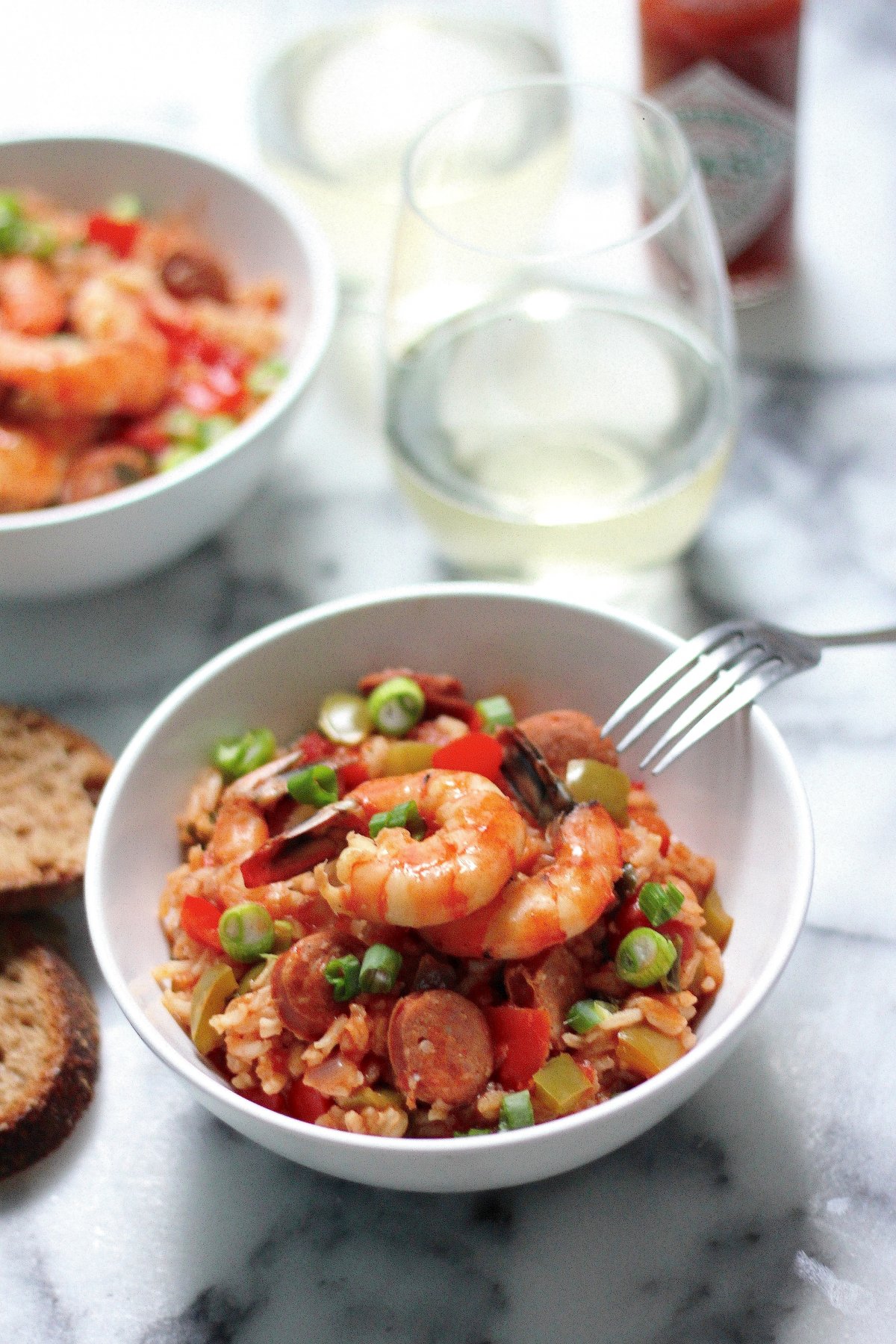 Shrimp & Chorizo Cajun Jambalaya Baker by Nature