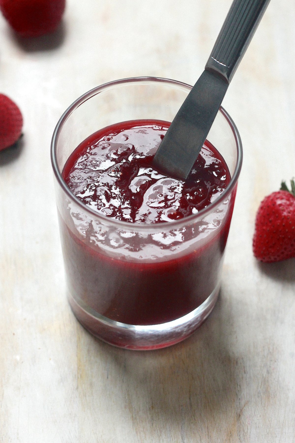 Easy 3Ingredient Strawberry Jam Baker by Nature