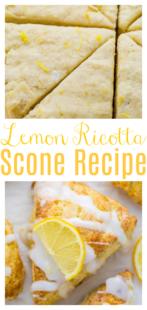 Lemon Ricotta Scones Baker by Nature