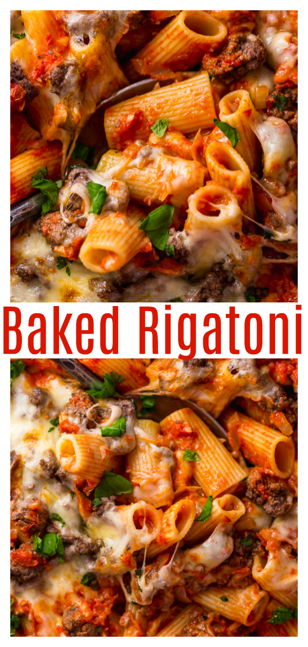 Baked Rigatoni with Beef Baker by Nature