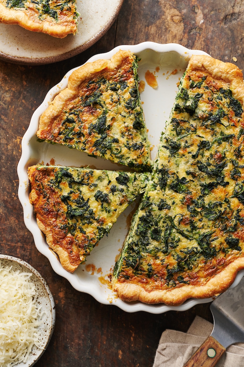 Spinach Quiche Baker by Nature