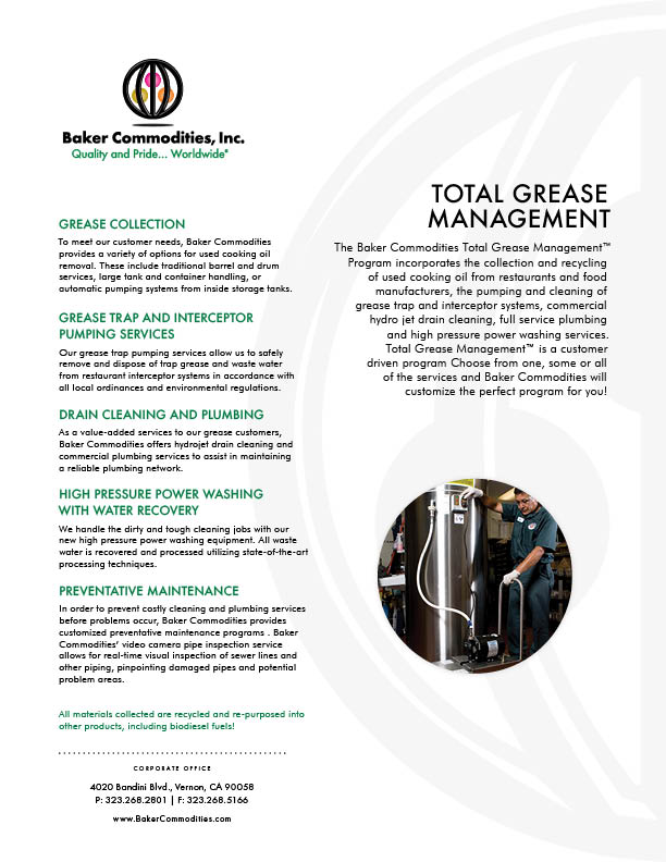 Total Grease Management™ Grease Removal Company