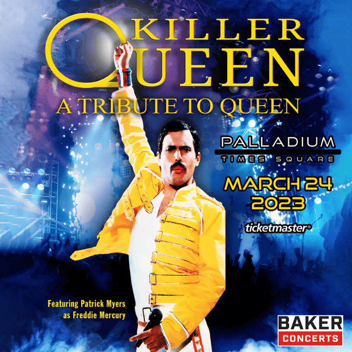 Killer Queen A Tribute To Queen Featuring Patrick Myers as Freddie