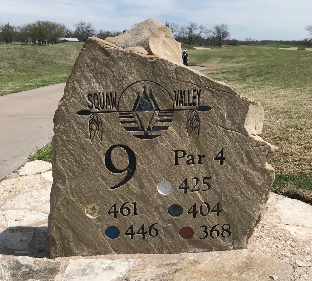 Baker Golf Aids Your Custom Yardage Makings & Entry Signs