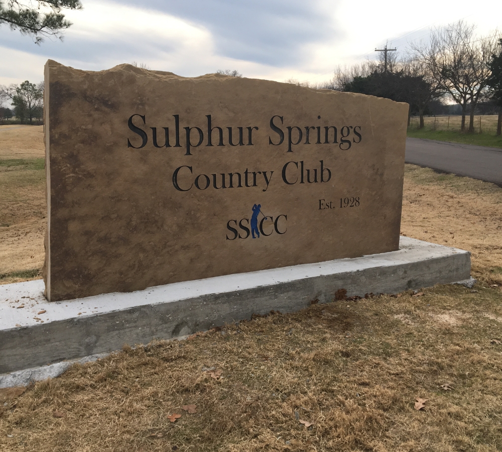 Baker Golf Aids Your Custom Yardage Makings & Entry Signs