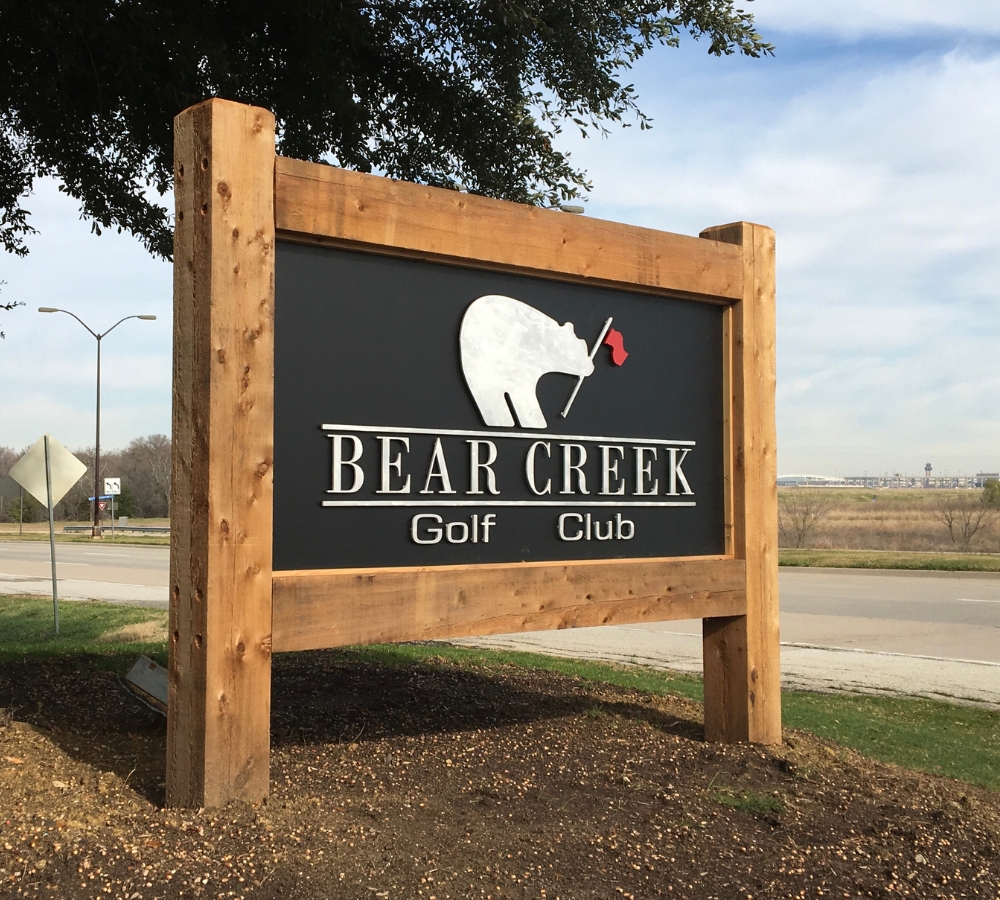 Baker Golf Aids Your Custom Yardage Makings & Entry Signs