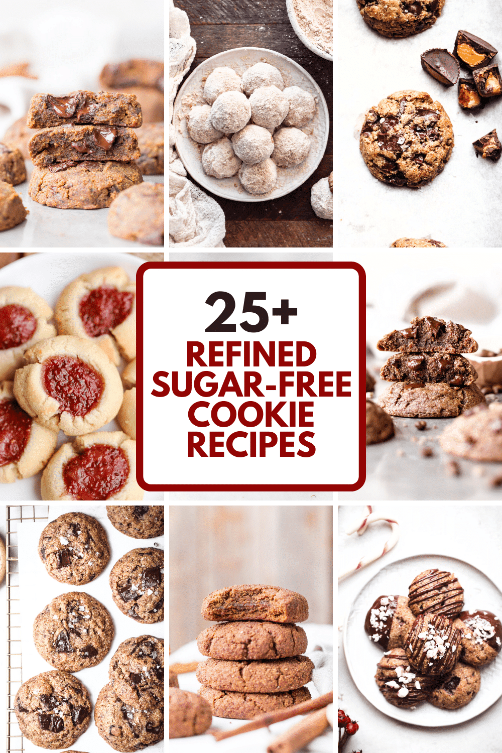 25+ Refined SugarFree Cookie Recipes • Bakerita