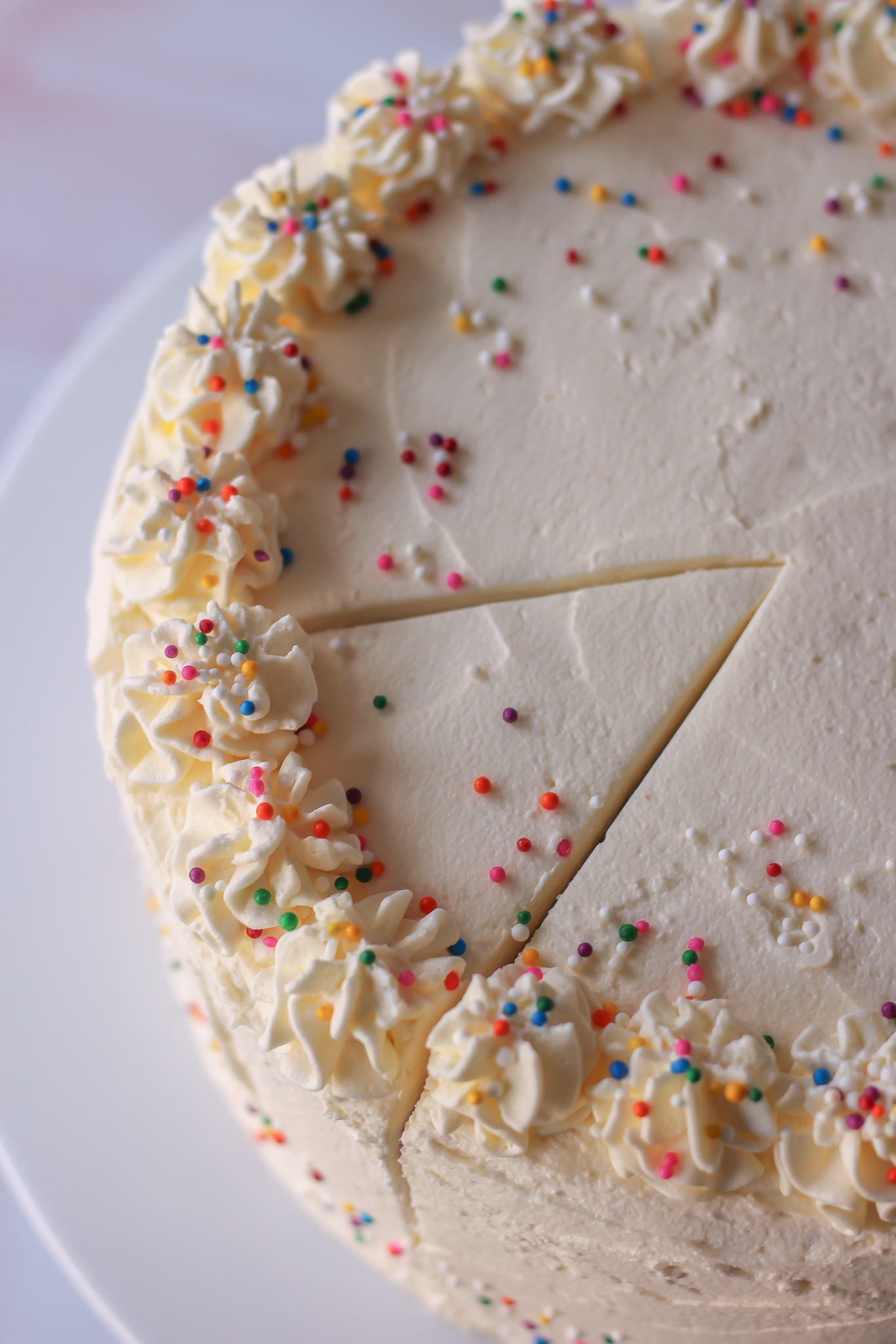 Vanilla Layer Cake with Vanilla Buttercream Baker Jo