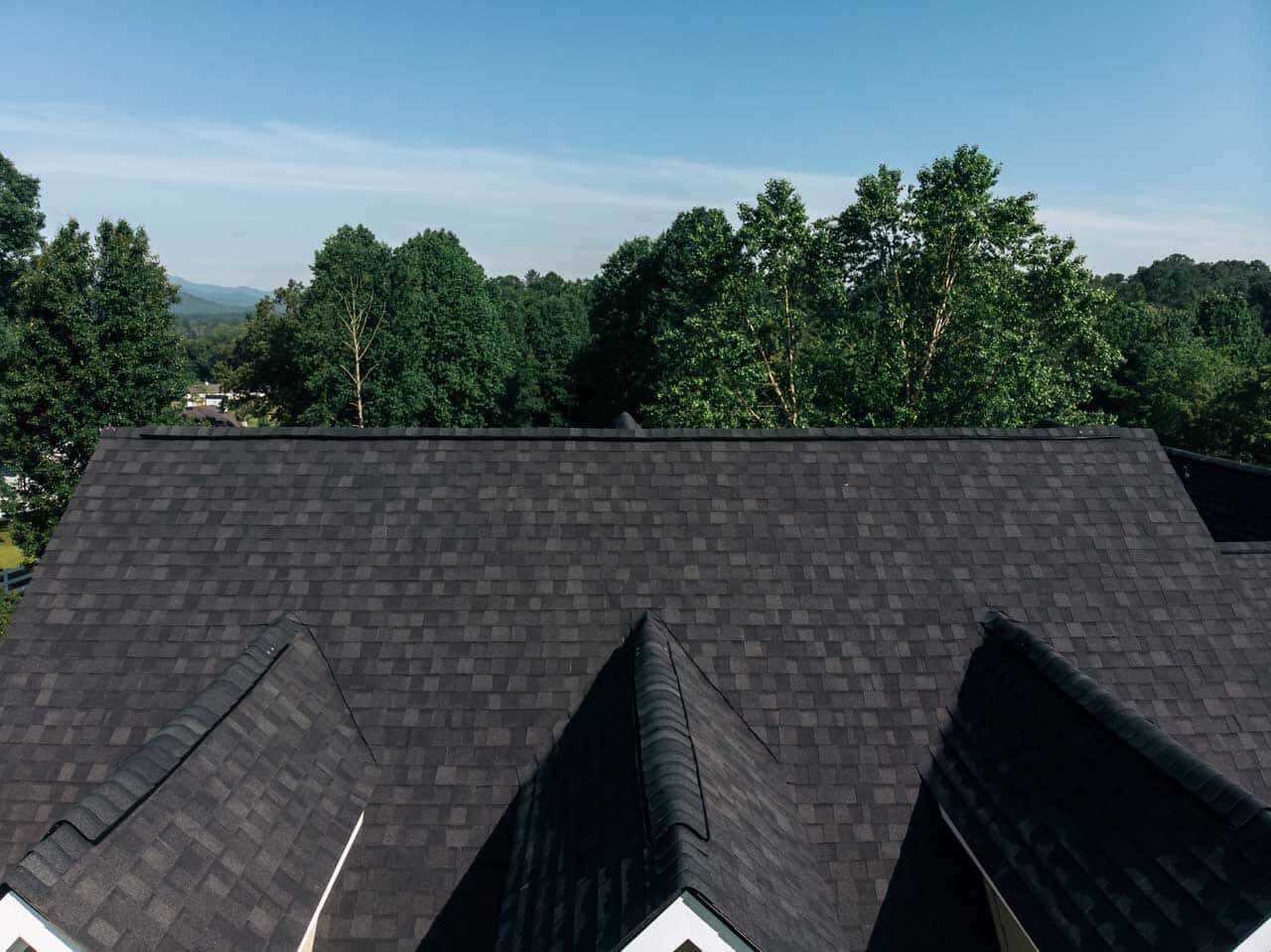Hendersonville Charcoal Black ReRoof Baker Roofing Company