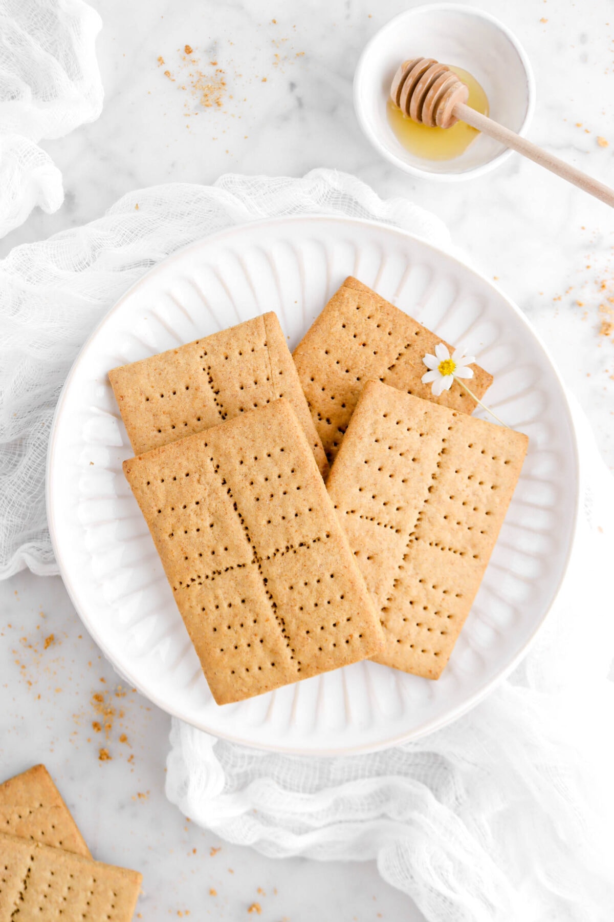 Homemade Honey Graham Crackers Bakers Table