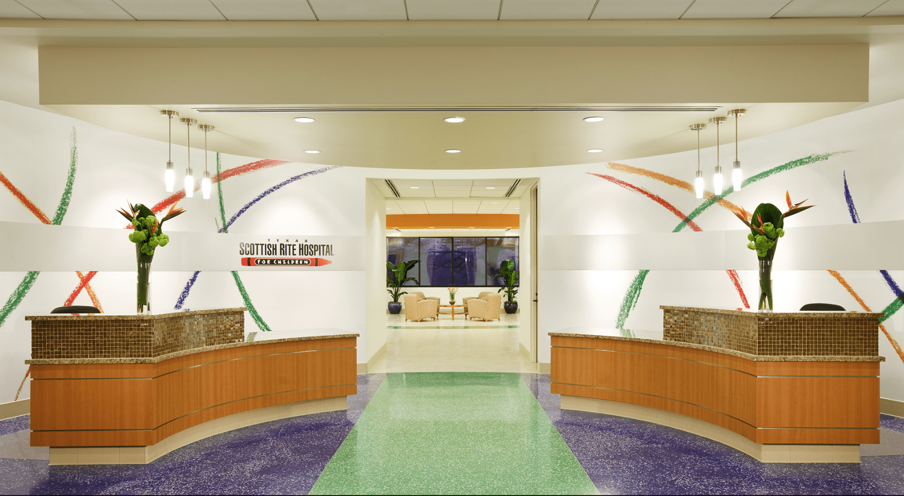 Texas Scottish Rite Hospital BakerTriangle Drywall.Prefab.Plaster