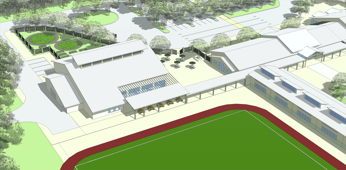 Shannon Elementary School New Campus Proposal Baker Vilar Architects