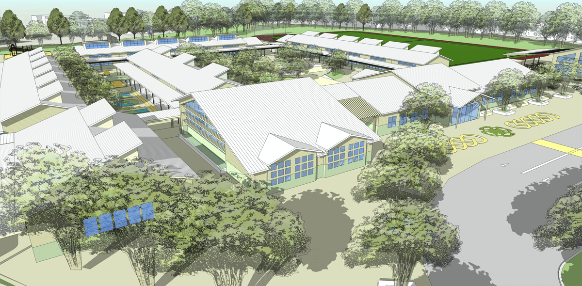 Shannon Elementary School New Campus Proposal Baker Vilar Architects