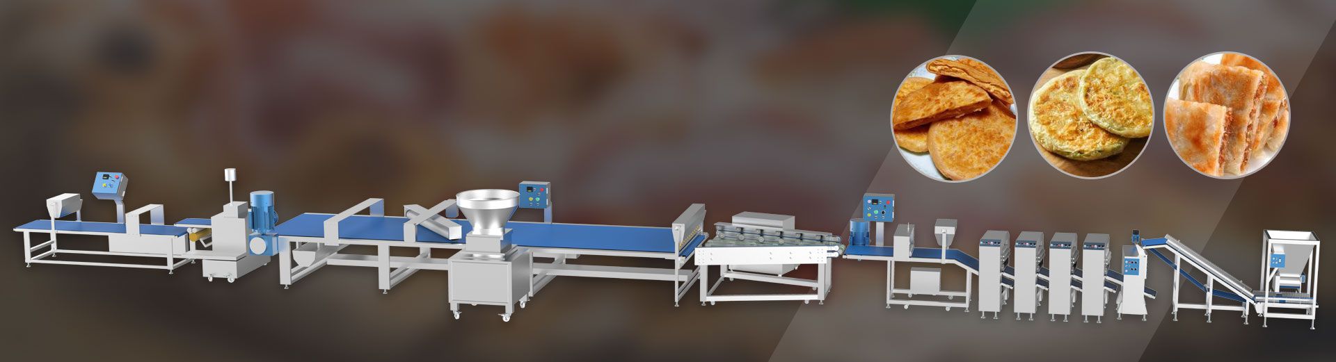 Dough Processing Lines Food Equipment Manufacturer Juheng