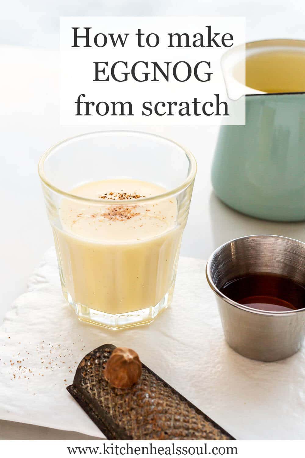 How to make homemade eggnog The Bake School