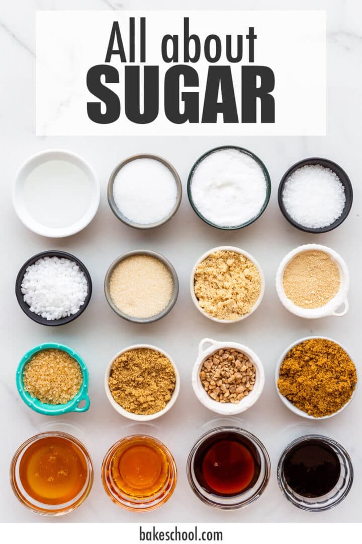 Sugar in baking The Bake School