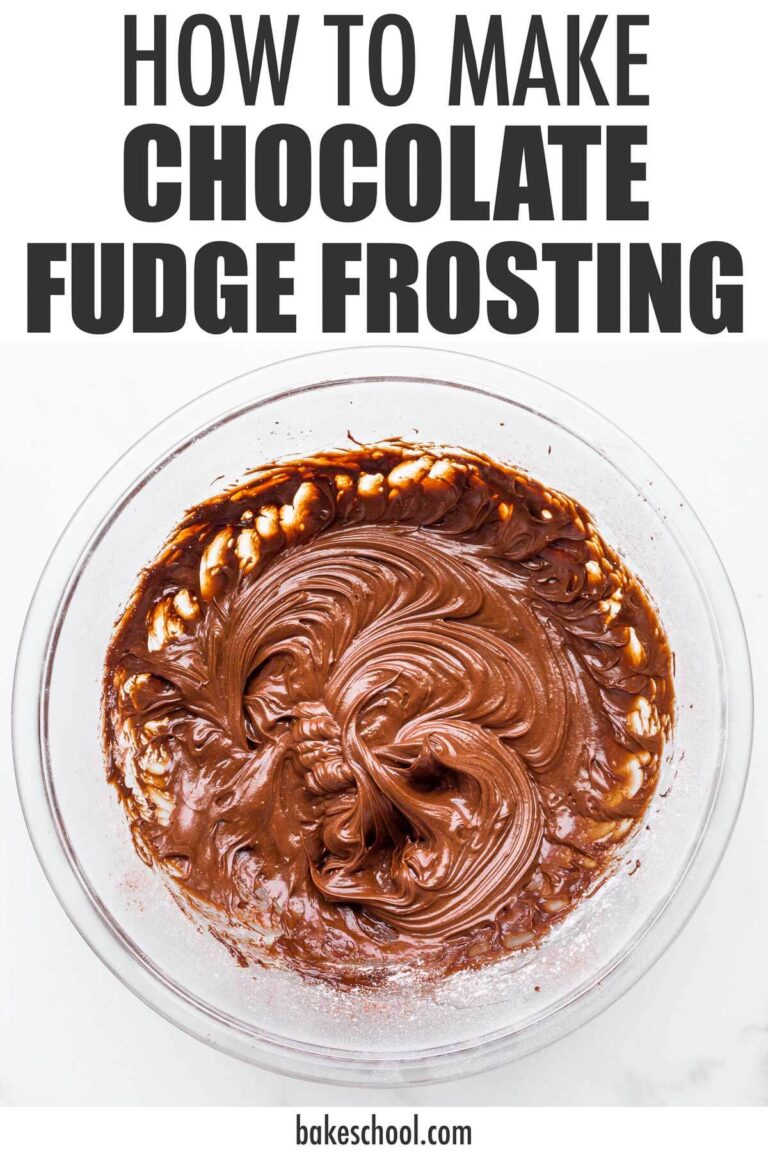 How to Make Chocolate Fudge Frosting The Bake School