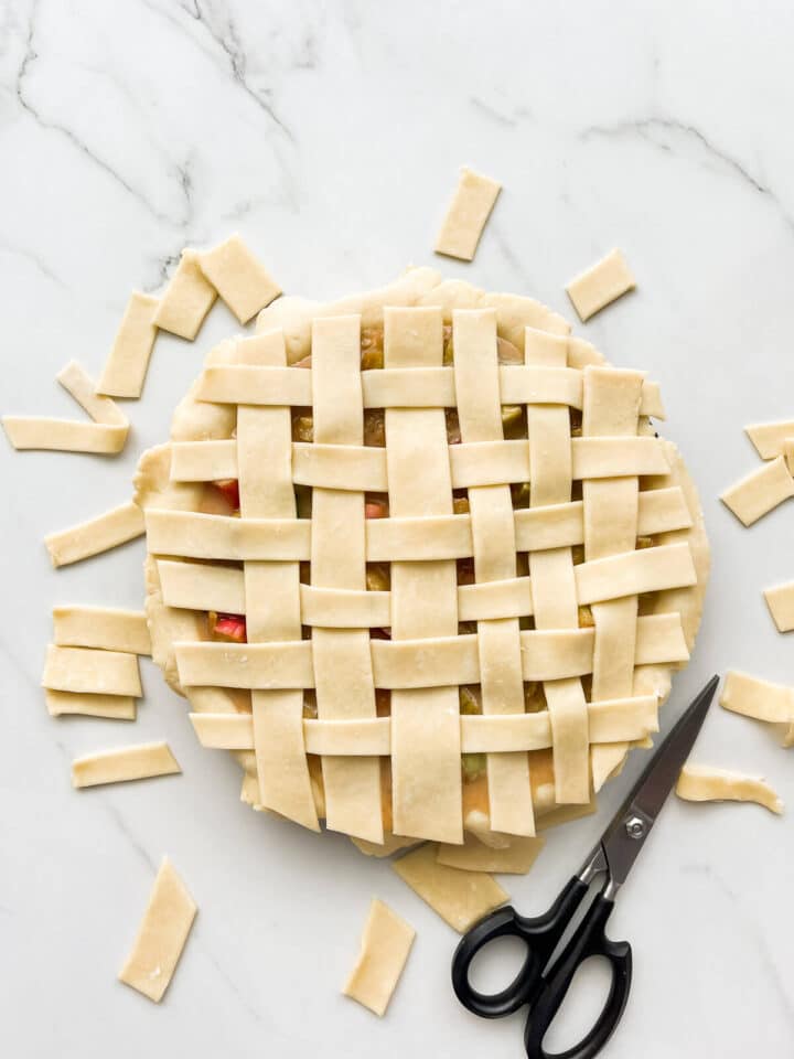 How To Make a Lattice Pie Crust The Bake School