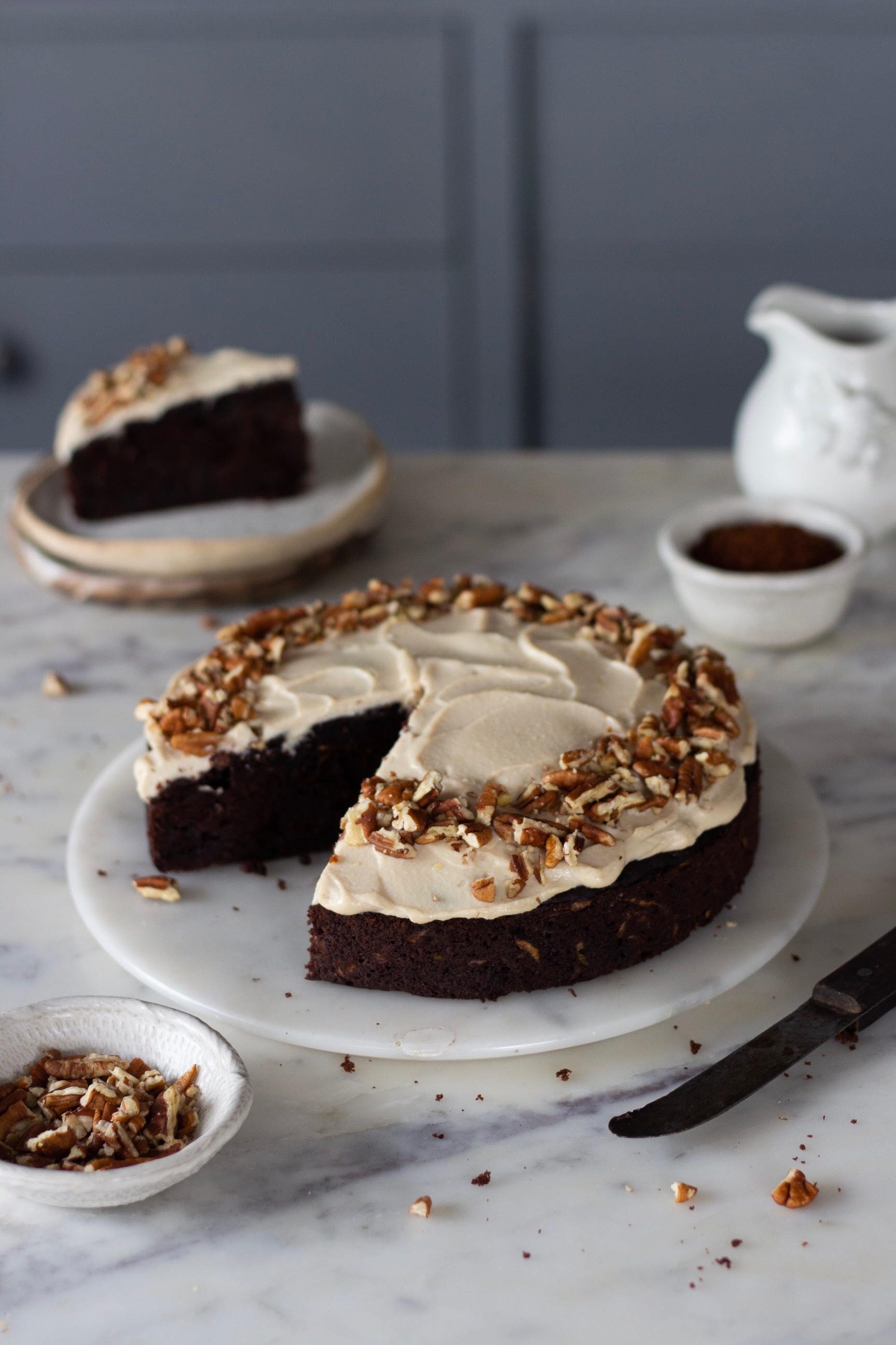 Healthy Chocolate Zucchini Cake Bake with Shivesh