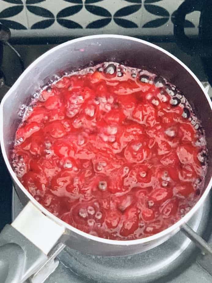 Homemade Cherry Compote Bake with Sweetspot RECIPES