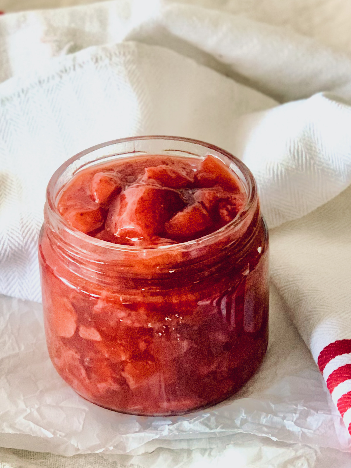 Homemade Strawberry Compote Recipe Bake with Sweetspot