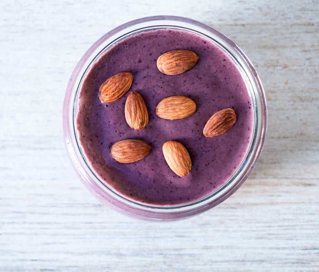 Kale Berry Smoothie BakingGinger