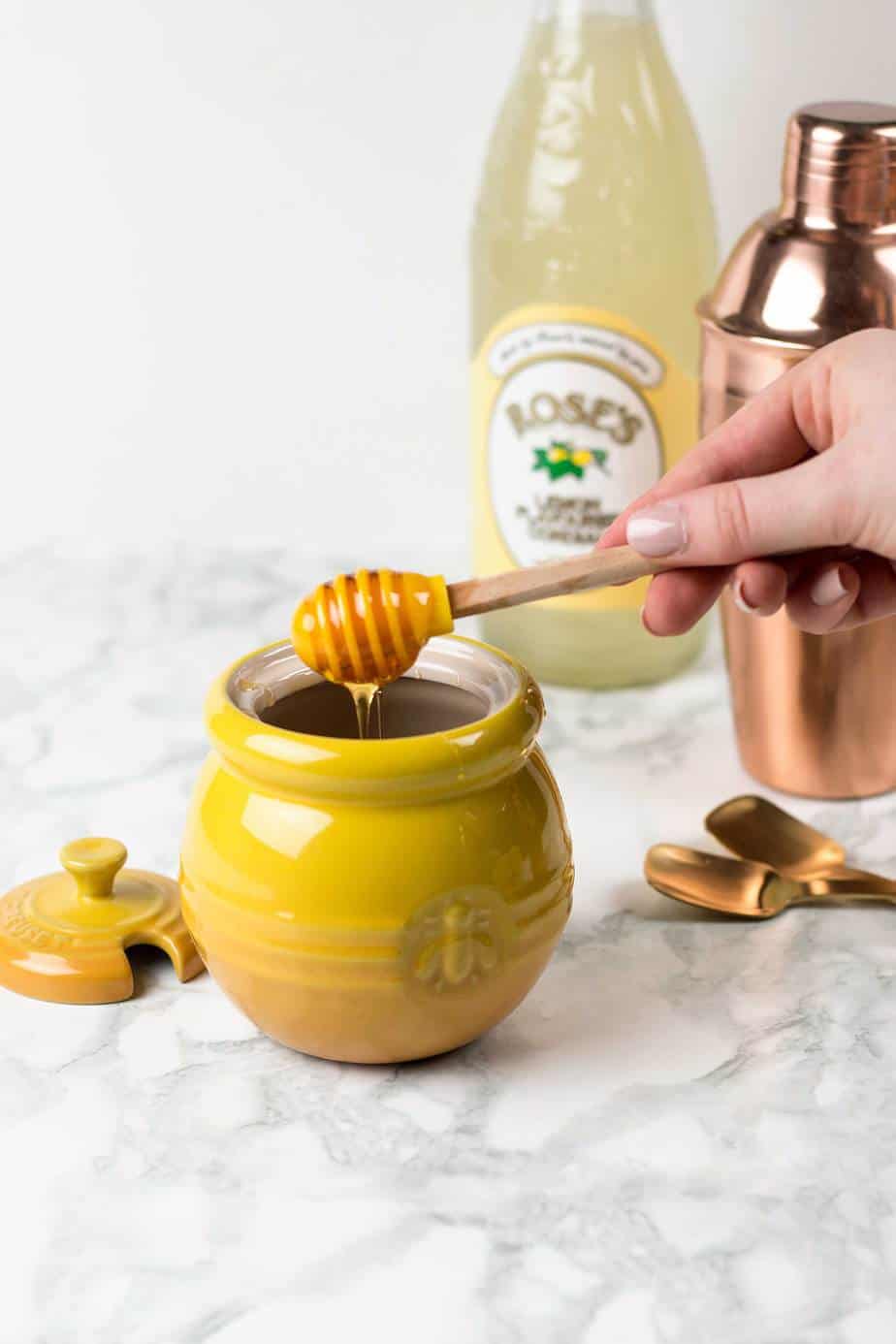 Lemon and Honey Gin and Tonic {& Mocktail} Baking Ginger