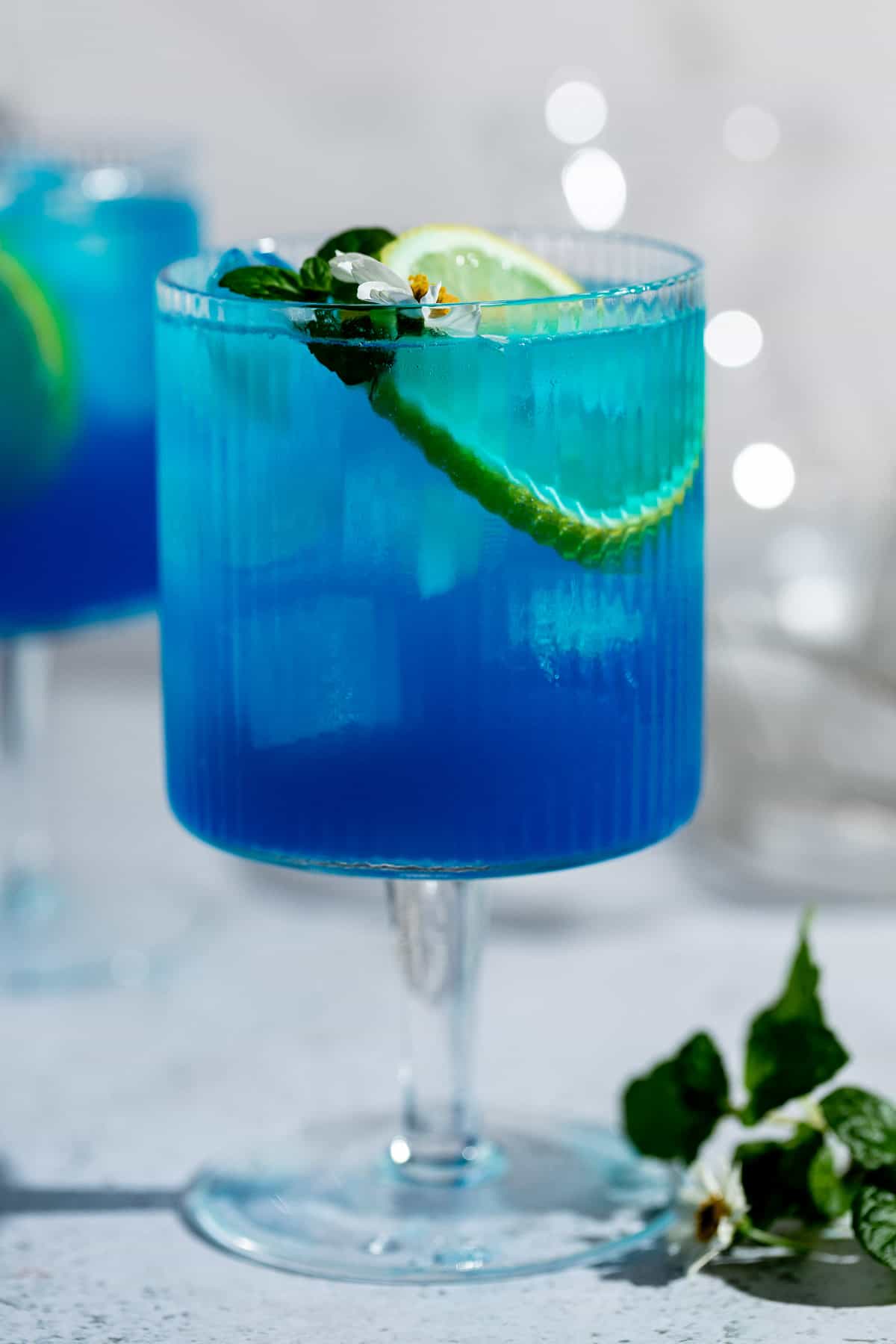 Blue Motorcycle Drink BakingGinger