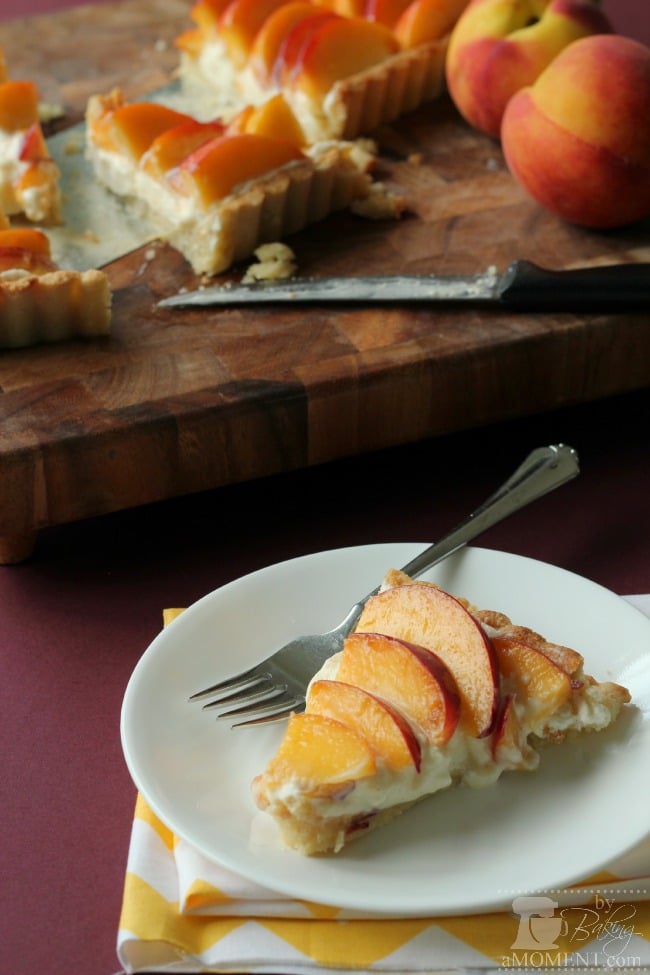 Peach Amaretto Tart (Gluten Free) Baking A Moment