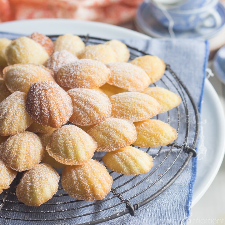 Orange Blossom Madeleines Baking A Moment